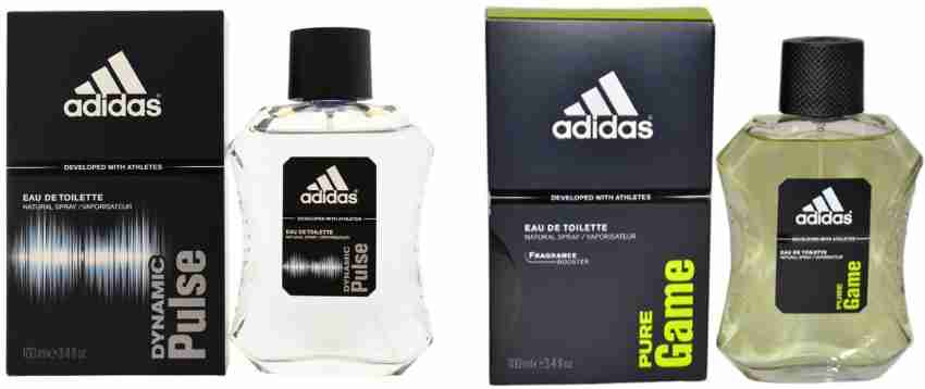 Buy ADIDAS Dynamic Pulse and Pure Game Perfume 100ml Each Pack of 2 Eau de Toilette 200 ml Online In India Flipkart