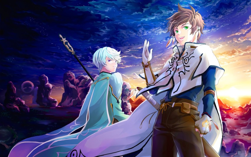 Athah Designs Anime Tales of Zestiria the X Tales Of Tales of Zestiria  Mikleo Edna Alisha Dipa Sorey 1319 inches Wall Poster Matte Finish   Amazonin Home  Kitchen