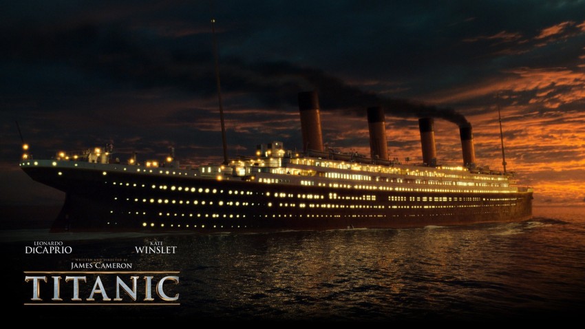 HD wallpaper Titanic movie still water nautical vessel night  transportation  Wallpaper Flare