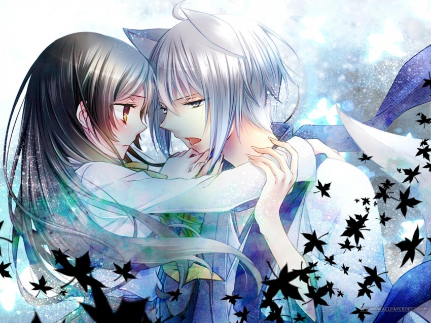 Wallpaper ID 751447  nature Anime two people love emotion  togetherness hair females fashion hairstyle bonding Tomoe Kamisama  Kiss beautiful woman Fantasy people free download