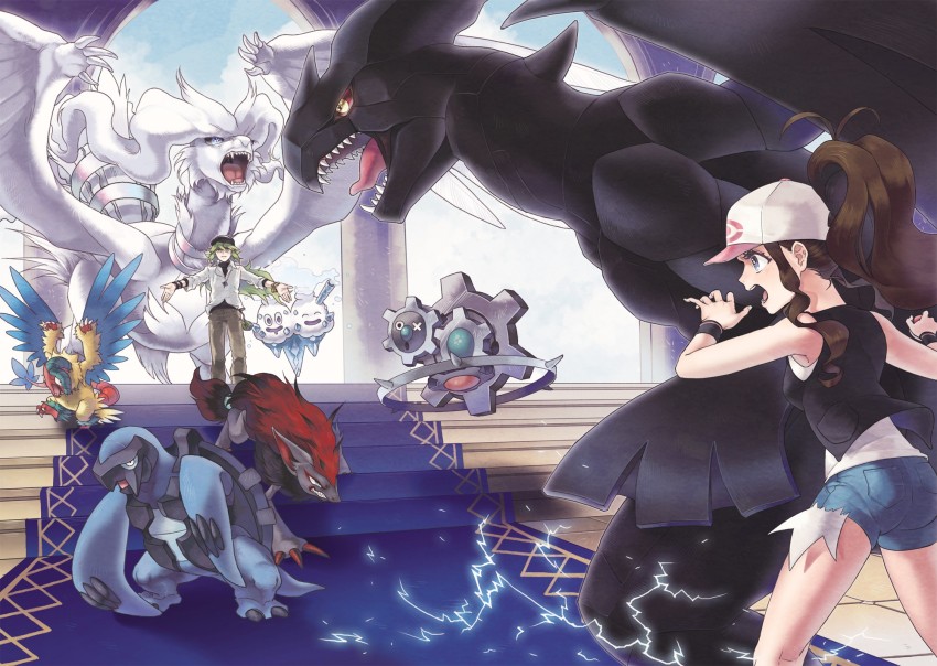 Pokemon Zekrom and reshiram 54