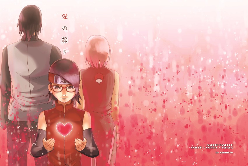 Athah Anime Boruto: Naruto the Movie Hinata Hyūga Naruto Uzumaki Naruto  Himawari Uzumaki Boruto Uzumaki Sarada Uchiha Sakura Haruno Sasuke Uchiha  13*19 inches Wall Poster Matte Finish Paper Print - Animation 