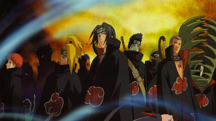 Anel Naruto Orochimaru Akatsuki Uchiha Itachi Deidara Konan Pain Tobi  Kisame Hidan Kakuzu Sasori