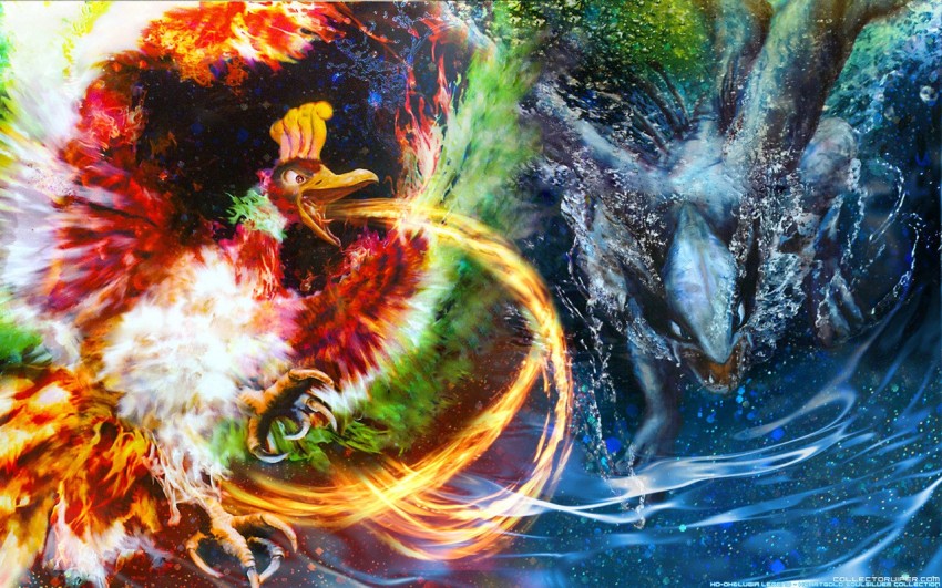 Pokemon Ho-oh Lugia Legen 