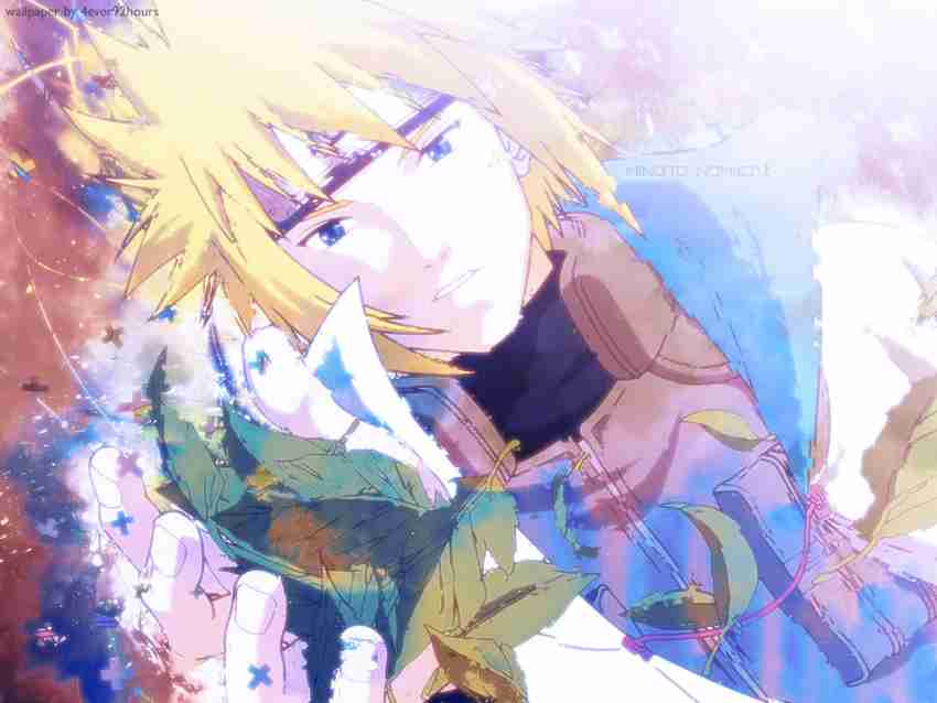 Almofada Ploosh Minato Namikaze Hokage Konoha Naruto Ninja Desenho Do  Tecido Liso