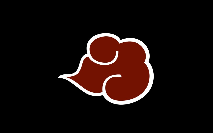 Naruto Anime Series Akatsuki Red Cloud Logo Enamel Metal Pin | eBay