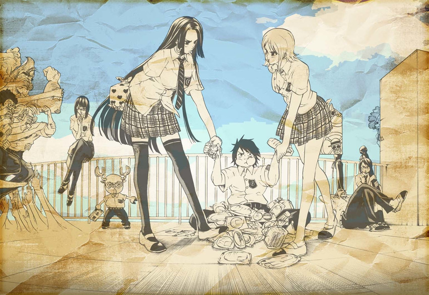 Robin And Luffy