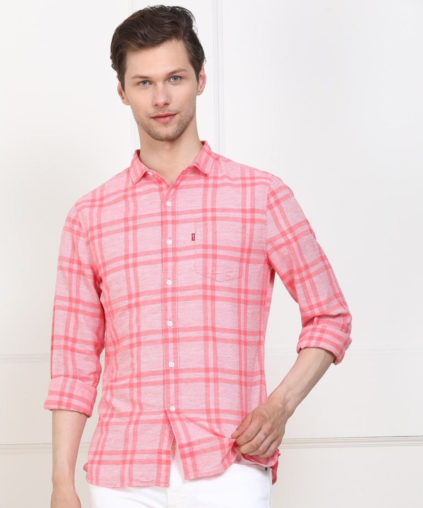 Pink top levi shirt