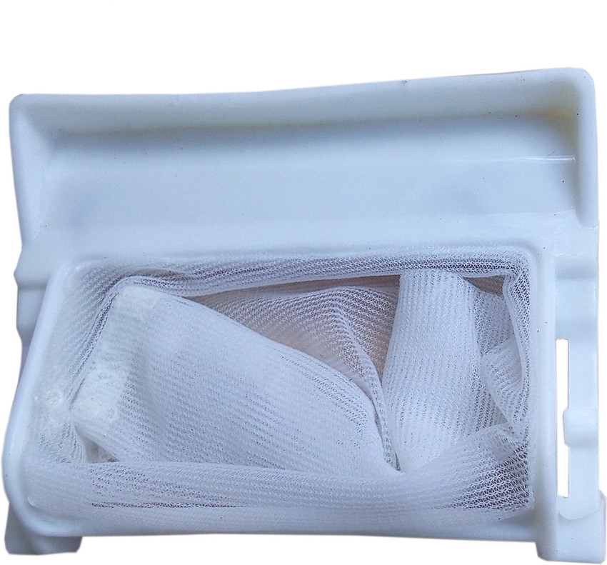 Washing machine dust filter bag store