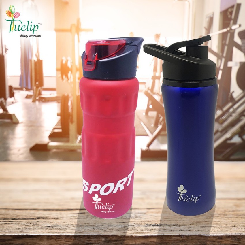 Tuelip Combo Sports Stainless Steel Water Bottle