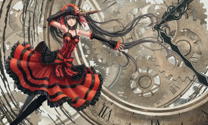 Tokisaki Kurumi  Anime date, Anime art, Anime