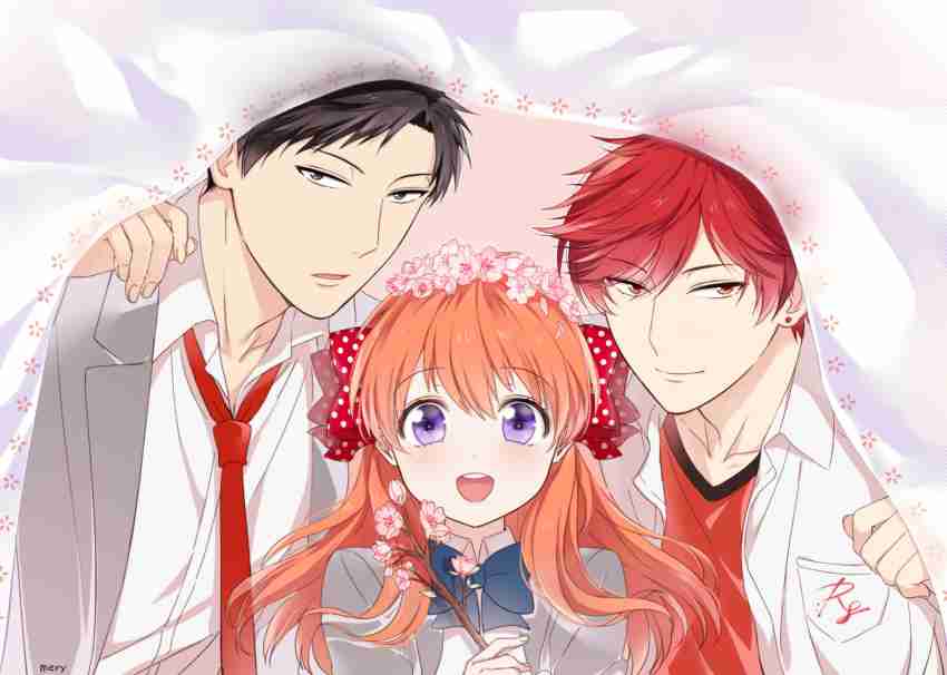 Athah Anime Monthly Girls' Nozaki-kun Umetarou Nozaki Chiyo Sakura 13*19  inches Wall Poster Matte Finish Paper Print - Animation & Cartoons posters  in India - Buy art, film, design, movie, music, nature