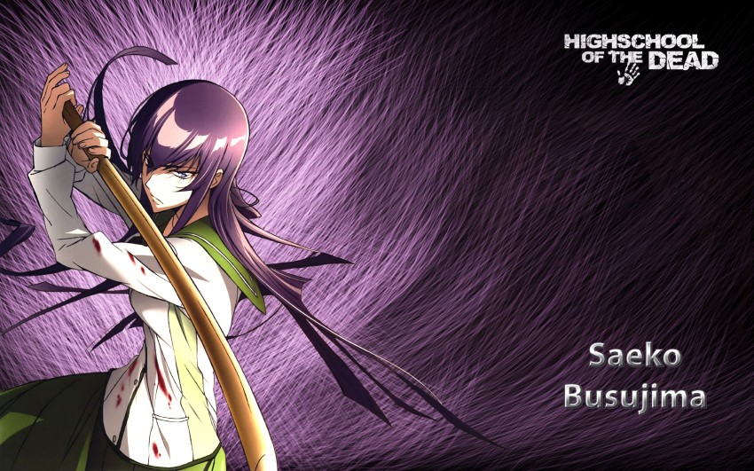 Saeko Busujima (Highschool of the Dead) - Featured 