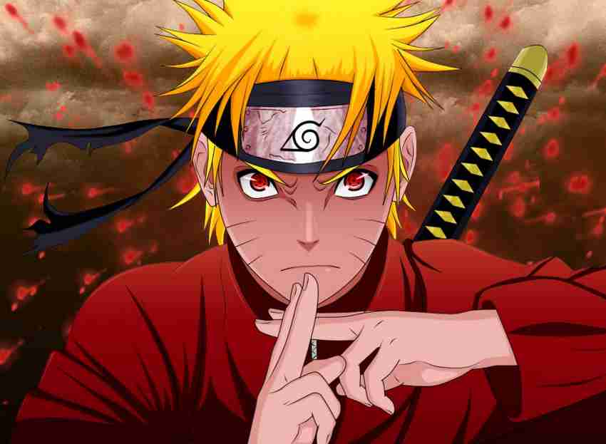 Compra online de Pôsteres de anime Naruto, arte de alta qualidade