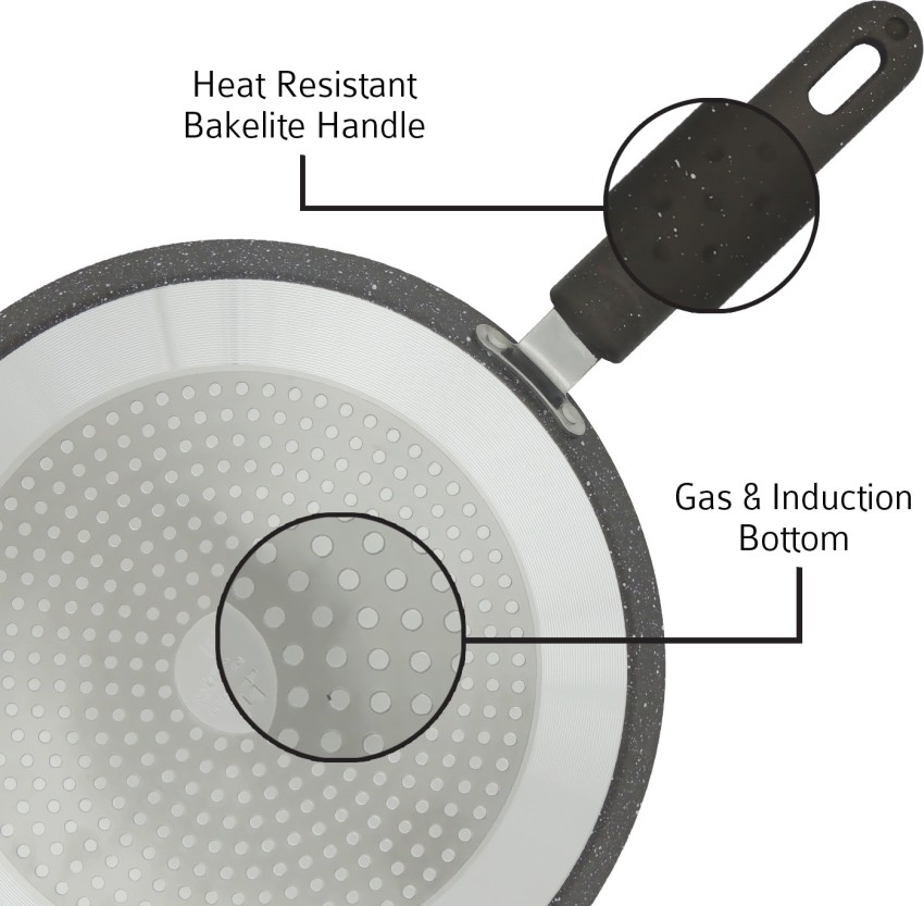 Buy Blueberry's 26 cm Nonstick Tawa Pan 3mm Thickness, 3 Layar