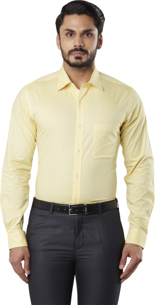 Light hotsell yellow shirt