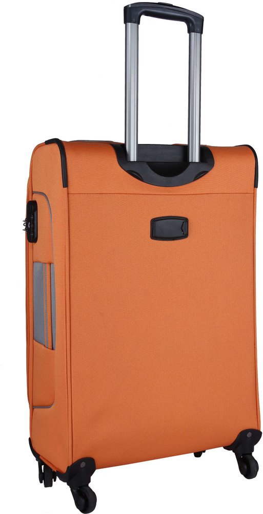 Orange cheap cabin suitcase