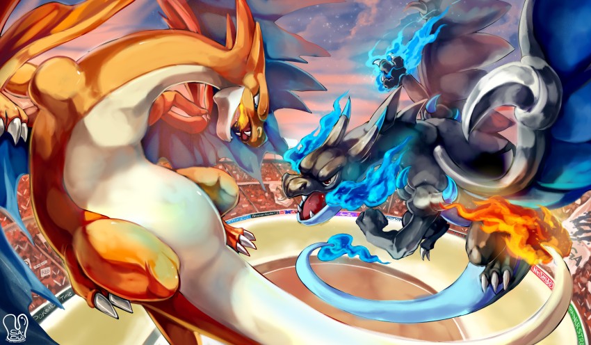 Mega Charizard, X; Pokémon  Pokemon art, Pokemon charizard, Pokemon