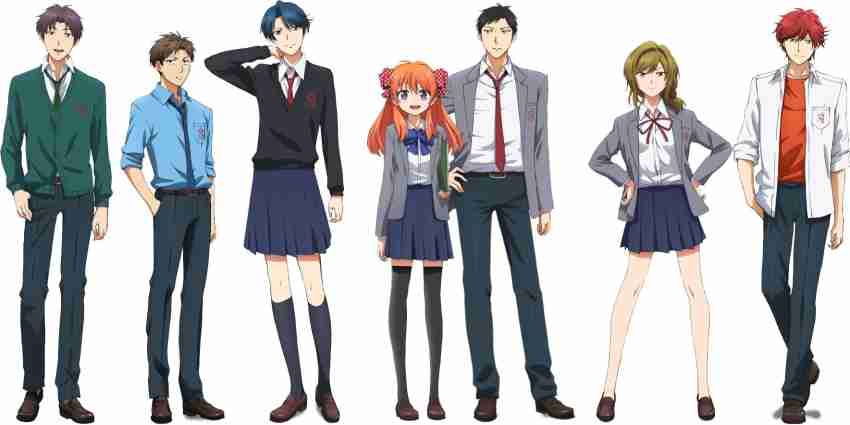 Athah Anime Monthly Girls' Nozaki-kun Umetarou Nozaki Chiyo Sakura 13*19  inches Wall Poster Matte Finish Paper Print - Animation & Cartoons posters  in India - Buy art, film, design, movie, music, nature