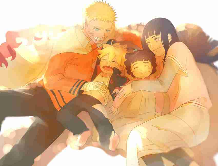 Athah Anime Boruto: Naruto the Movie Hinata Hyūga Naruto Uzumaki Naruto  Himawari Uzumaki Boruto Uzumaki Sarada Uchiha Sakura Haruno Sasuke Uchiha  13*19 inches Wall Poster Matte Finish Paper Print - Animation 