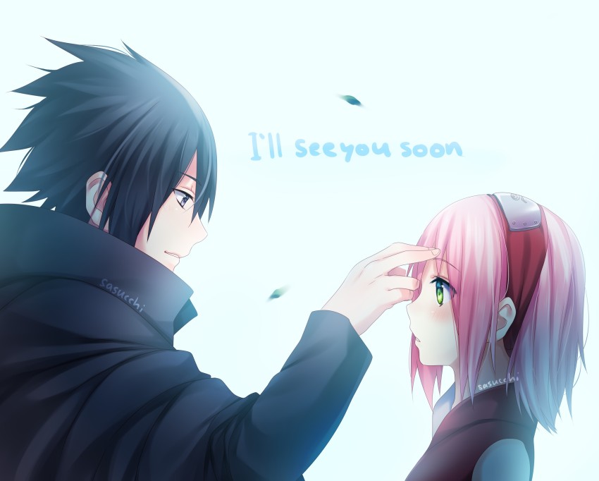 sasuke-media: Sasuke e Sakura (in love?)