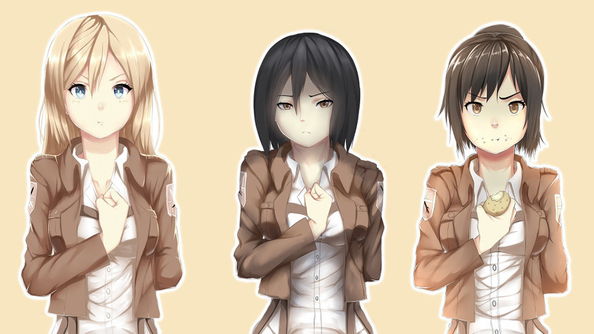 Mikasa //  Attack on titan, Anime, Anime girl