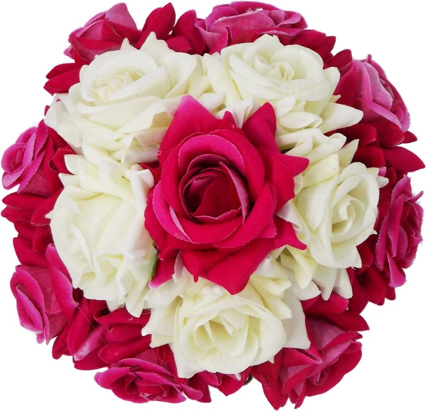 Pink Planet Artificial rose flowers hair clips for women and Girls set of  4Red and White Hair Clip Price in India  Buy Pink Planet Artificial rose  flowers hair clips for women