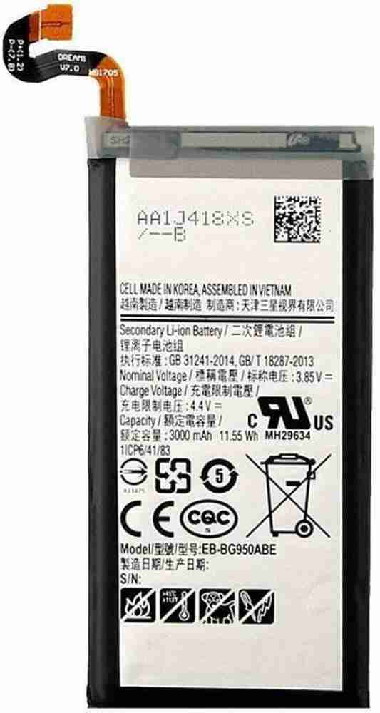 Shopnice Mobile Battery For Samsung Samsung GALAXY S8 EB BG950 ABE