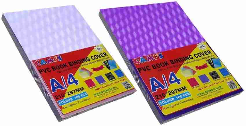 DDS PVC BOOK BINDING SHEET SAND MATE A4 25 Multipurpose  Paper - Multipurpose Paper