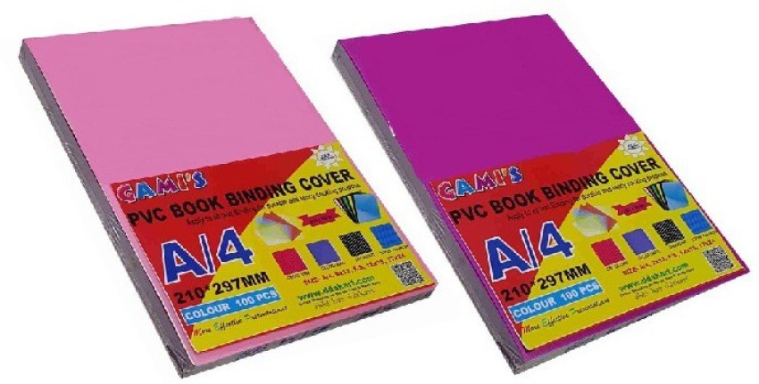 DDS PVC BOOK BINDING SHEET SAND MATE A4 25 Multipurpose Paper  - Multipurpose Paper