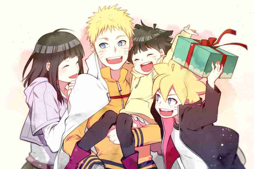 Athah Anime Boruto Boruto Uzumaki Himawari Uzumaki Naruto Uzumaki Hinata  Hyūga 13*19 inches Wall Poster Matte Finish Paper Print - Animation &  Cartoons posters in India - Buy art, film, design, movie