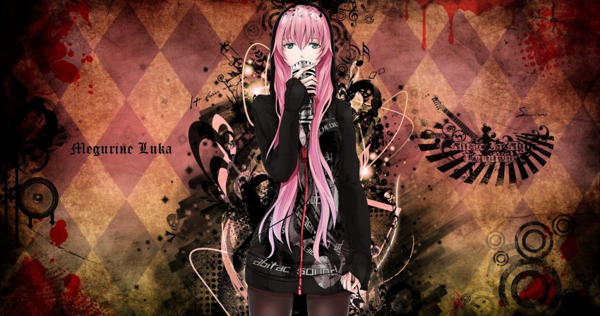 Vocaloid Megurine Luka (V2 Design) Sticker for Sale by