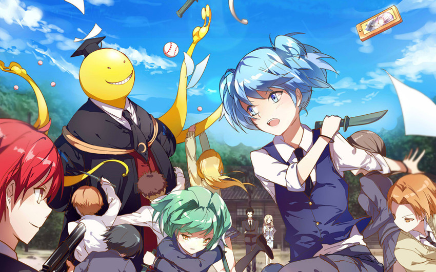 Athah Anime Assassination Classroom Kaede Kayano Koro sensei