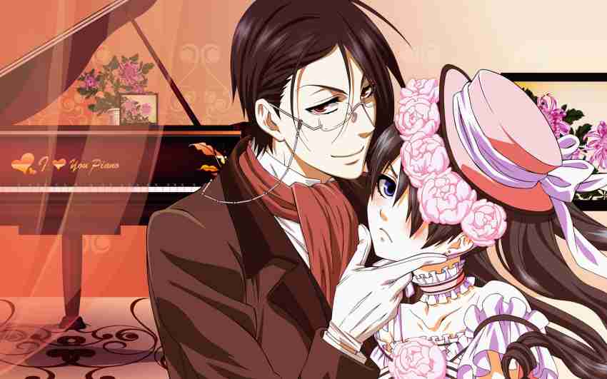 Black Butler Kuroshitsuji Anime Posters Home Bedroom Kids Room