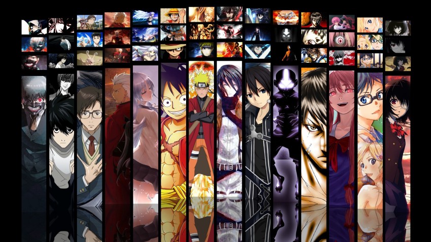 Anime Crossover 4k Ultra HD Wallpaper