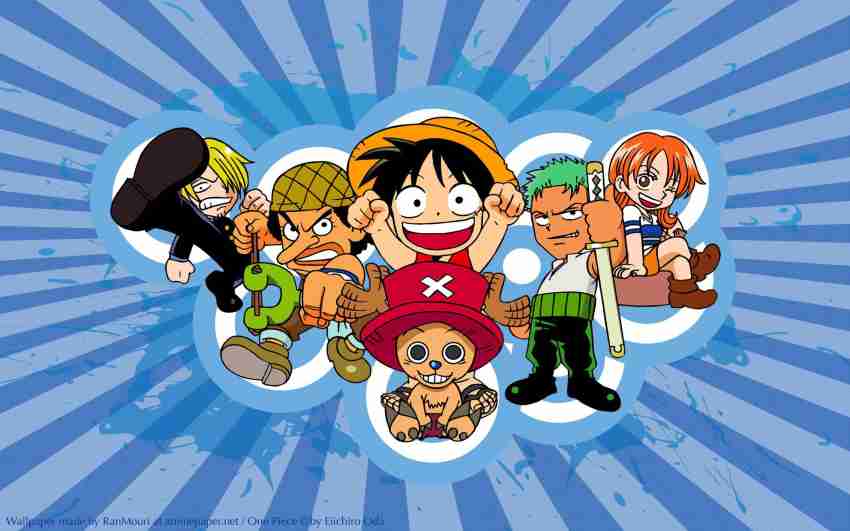 6 One Piece Anime Laptop Wall Stickers Luffy Zoro Nami Boa #BW