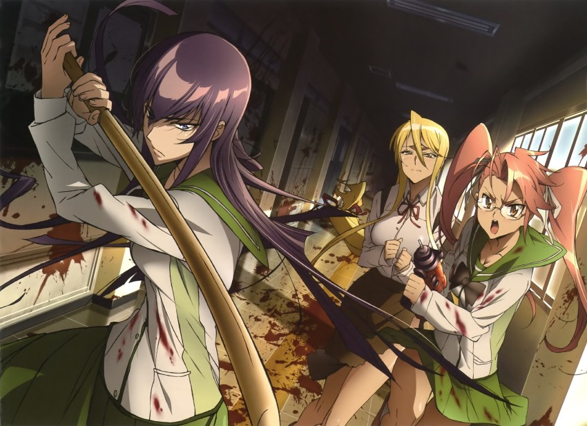 Saeko Busujima (Highschool of the Dead) - Featured 