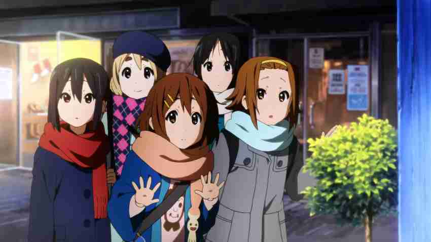 K-On! (Yui Hirasawa, Tsumugi Kotobuki, Ritsu Tainaka, Mio Akiyama