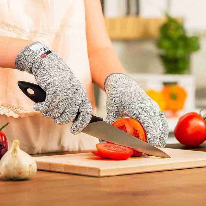  Schwer ANSI A9 Cut Resistant Glove, Stainless Steel Mesh  Metal Glove, Food Grade For Kitchen Cooking, Butcher Meat Cutting, Oyster  Shucking, Mandoline, Fishing