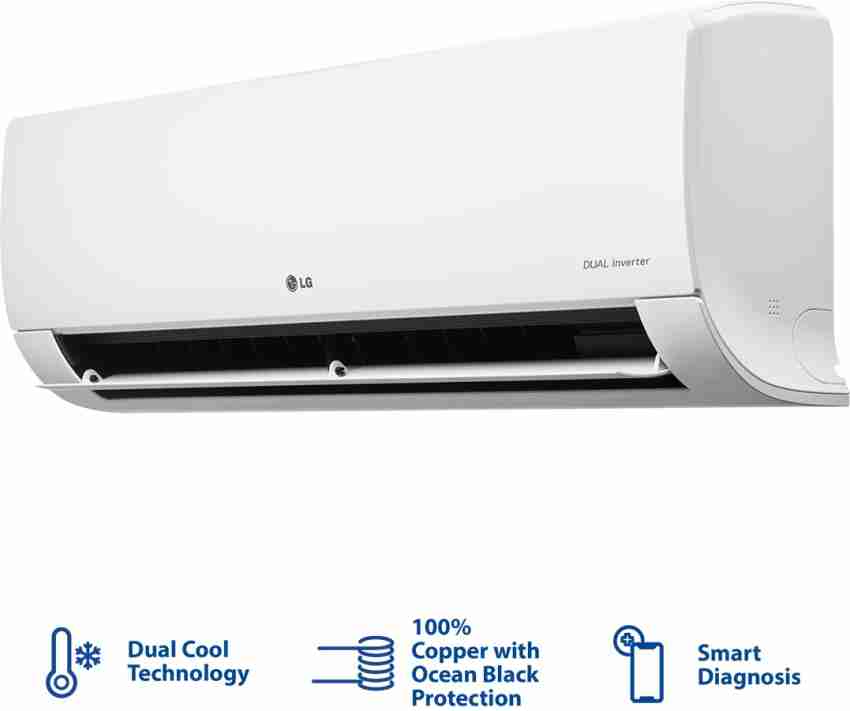 lg dual inverter ac 3 star price