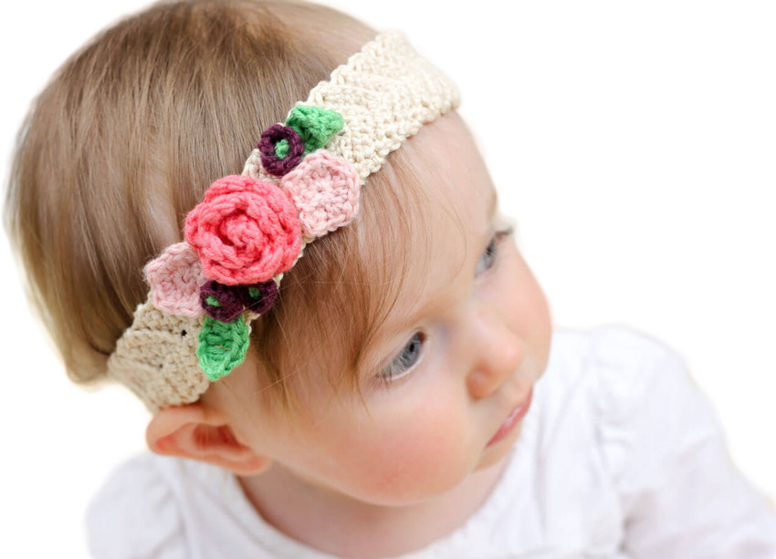 6 month shop baby hair band