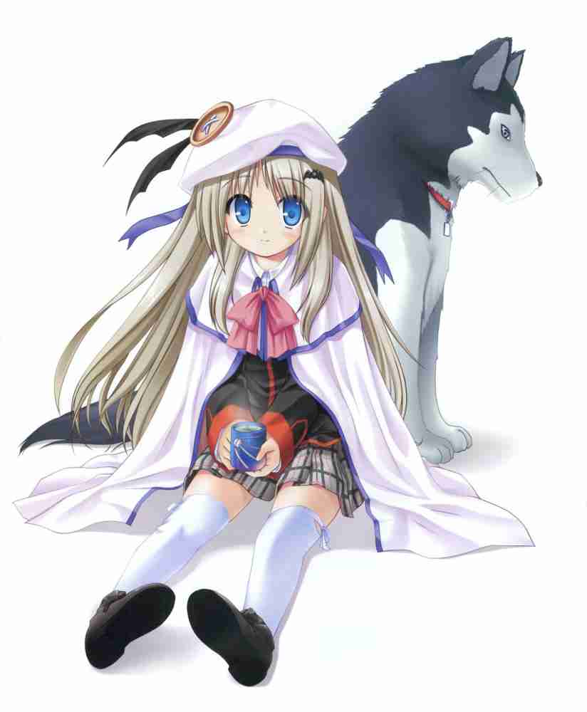 Athah Anime Little Busters! Kudryavka Noumi Dog 13*19 inches Wall Poster  Matte Finish Paper Print - Animation & Cartoons posters in India - Buy art,  film, design, movie, music, nature and educational