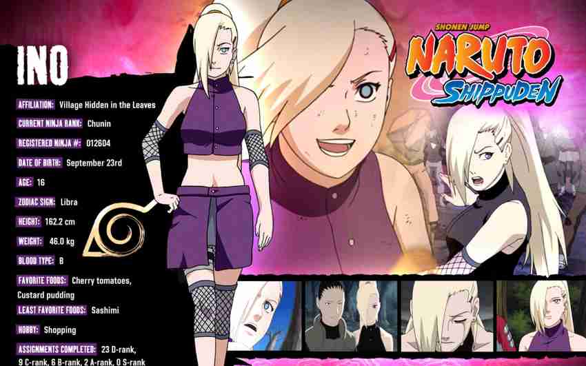 Ino Yamanaka Naruto Shippuden  Naruto, Anime, Naruto shippuden