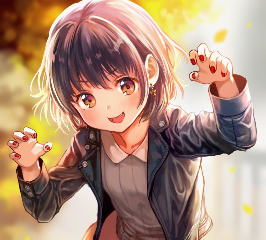 Anime Girl Short Hair wallpaper by AnimeRace  Download on ZEDGE  7c08