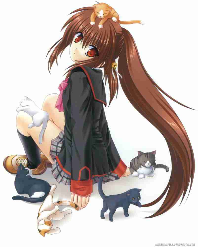 Athah Anime Little Busters! Cute Girl 13*19 inches Wall Poster Matte Finish  Paper Print - Animation & Cartoons posters in India - Buy art, film,  design, movie, music, nature and educational paintings/wallpapers