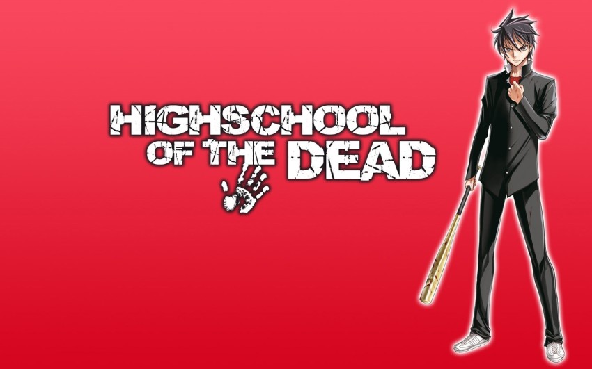 Athah Anime Highschool Of The Dead Takashi Komuro Rei Miyamoto 13