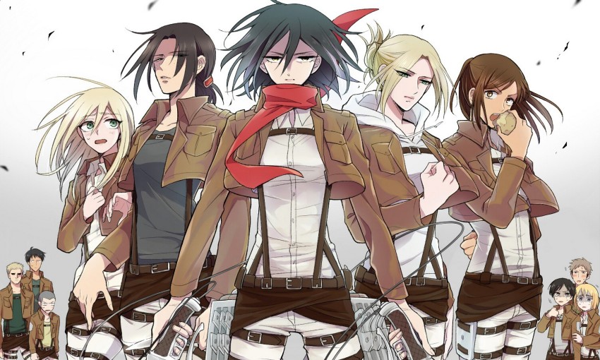 attack on titan bertholdt x annie