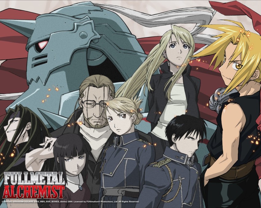 Athah Anime FullMetal Alchemist Fullmetal Alchemist Edward Elric Roy  Mustang Alphonse Elric Riza Hawkeye 13*19 inches Wall Poster Matte Finish  Paper Print - Animation & Cartoons posters in India - Buy art