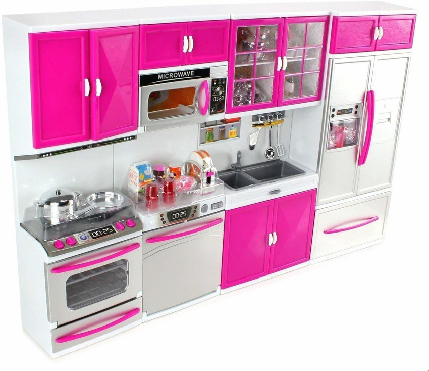 Barbie dream kitchen set on sale