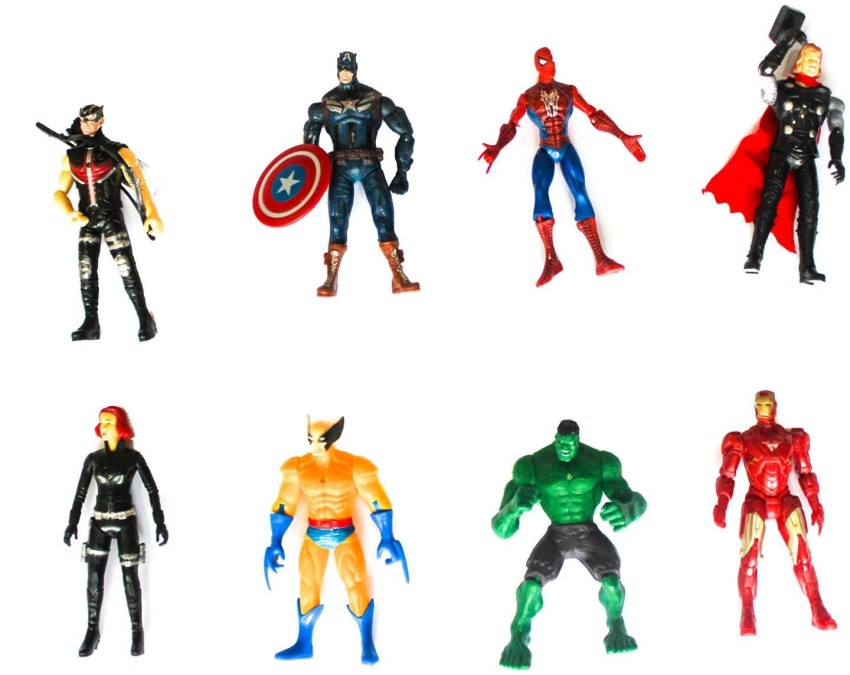 Avengers figure play sales set